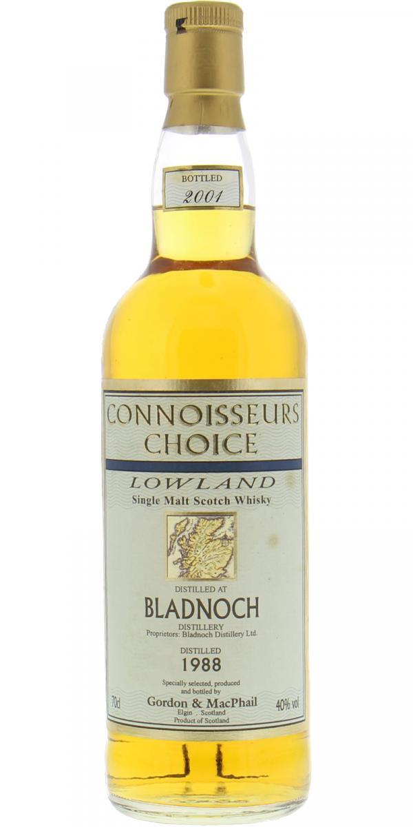 Bladnoch 1988 GM Connoisseurs Choice