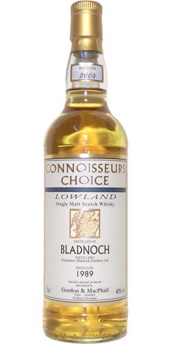 Bladnoch 1989 GM Connoisseurs Choice