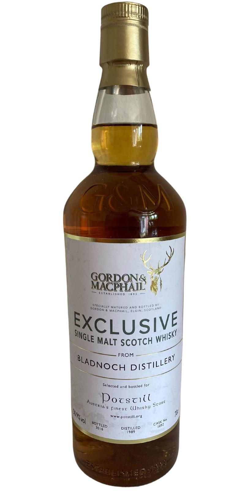 Bladnoch 1989 GM Exclusive
