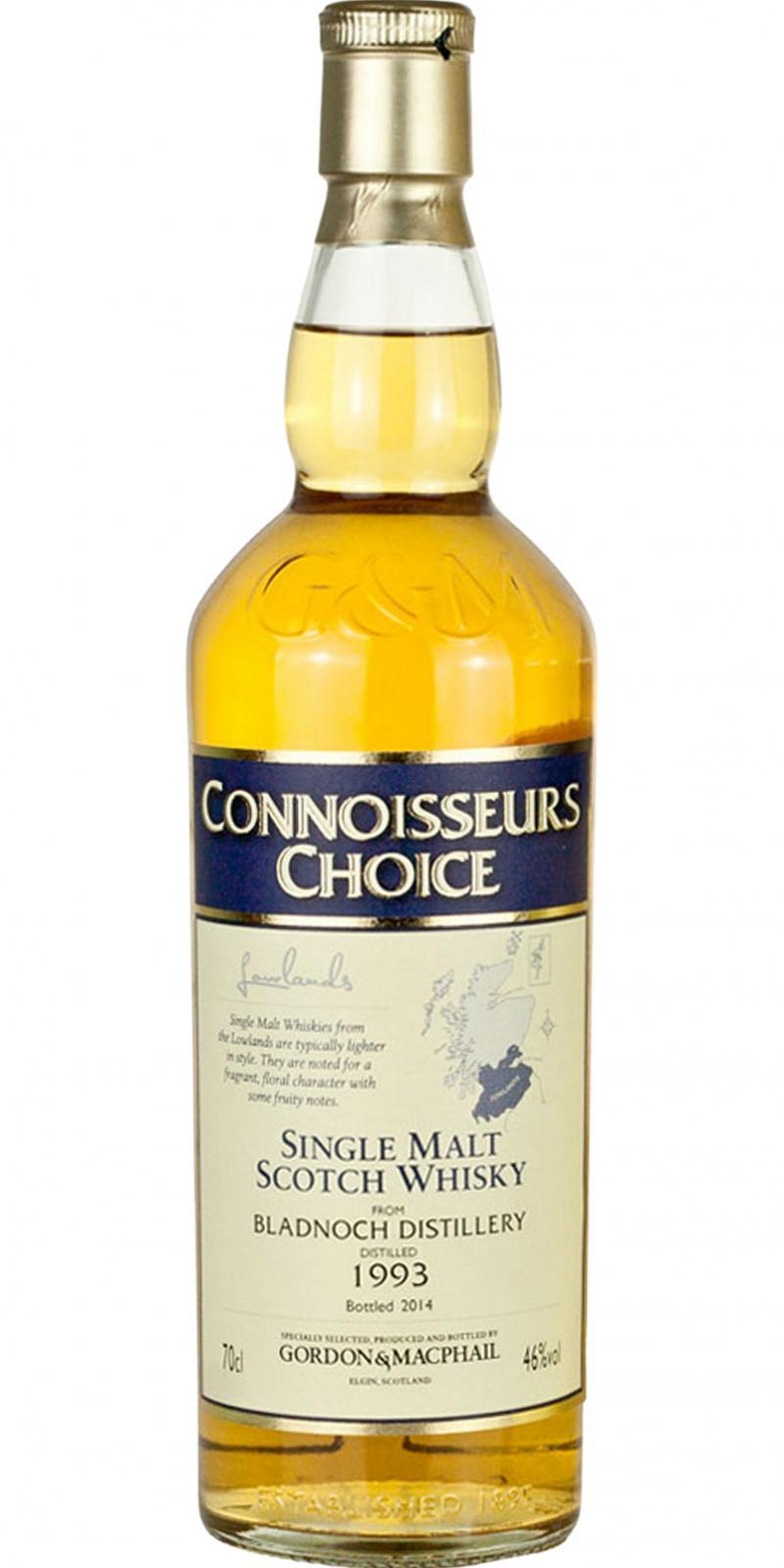 Bladnoch 1993 GM Connoisseurs Choice