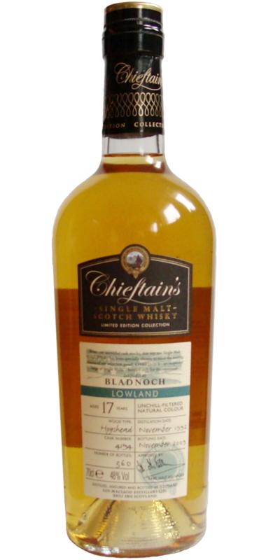 Bladnoch 1992 IM Chieftain's Choice