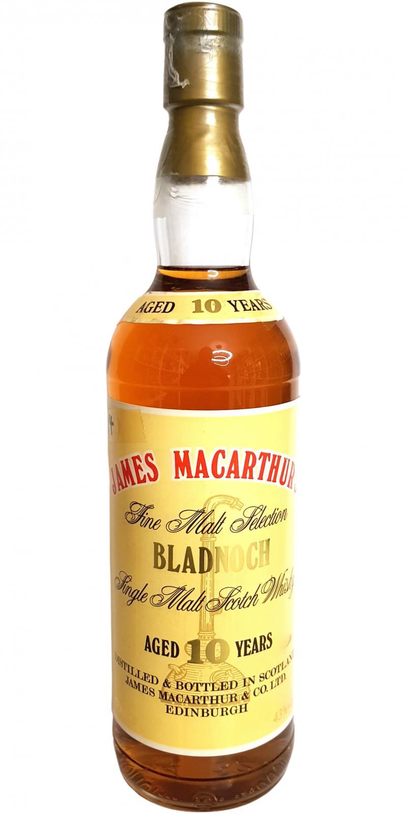 Bladnoch 10-year-old JM Fine Malt Selection