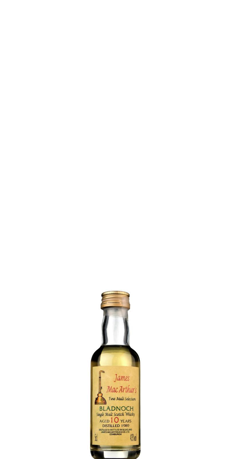 Bladnoch 1989 JM Fine Malt Selection - Miniature