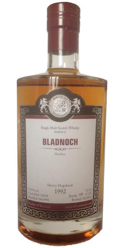 Bladnoch 1992 MoS
