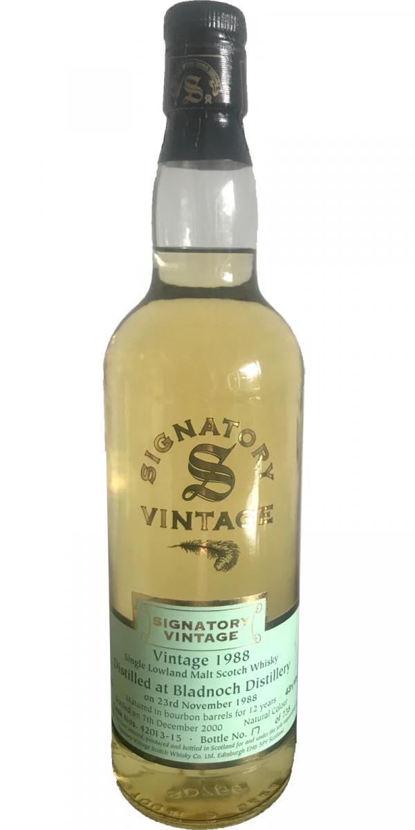 Bladnoch 1988 SV Vintage Collection