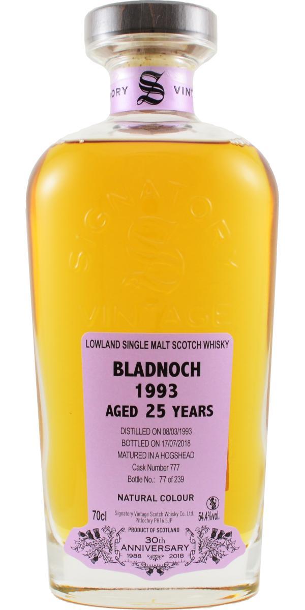 Bladnoch 1993 SV 30th Anniversary