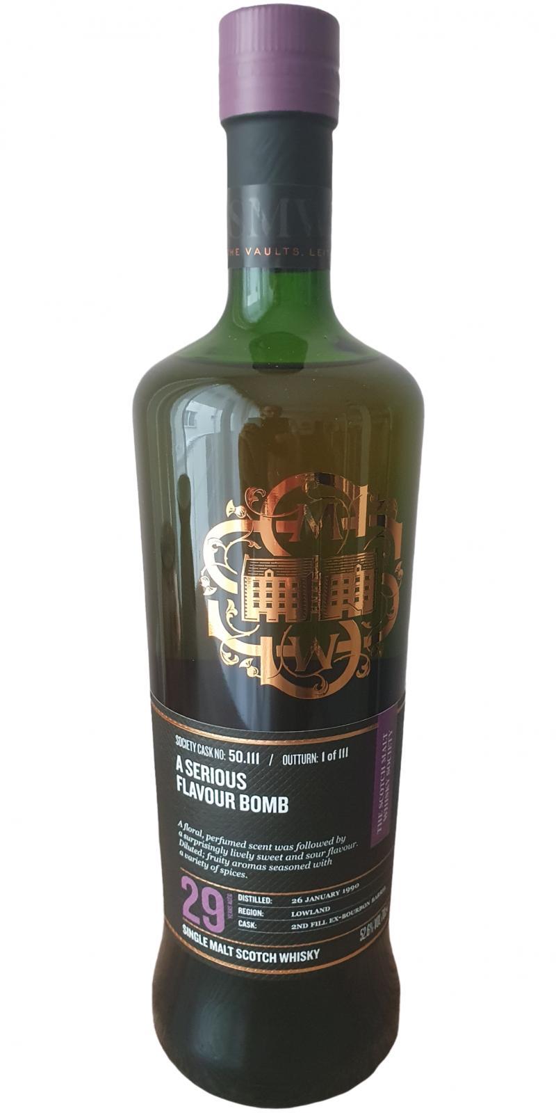 Bladnoch 1990 SMWS 50.111 A serious flavour bomb