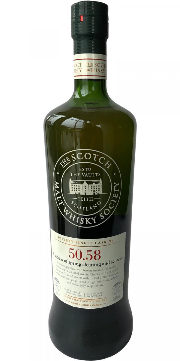 Bladnoch 1990 SMWS 50.58 A seesaw of spring cleaning and scones!
