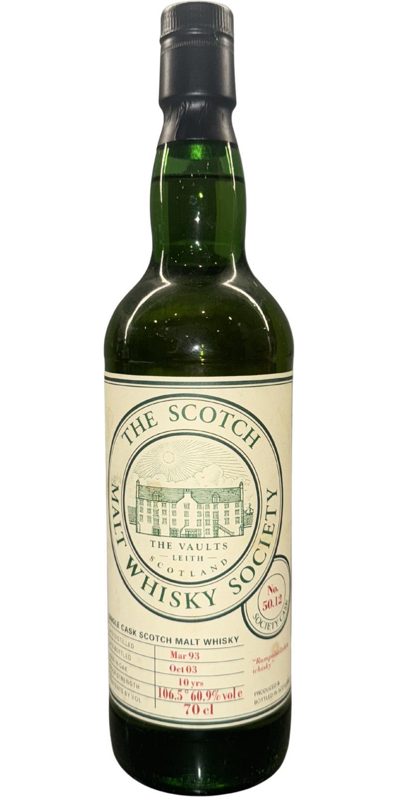 Bladnoch 1993 SMWS 50.12 Rumpelstiltskin whisky
