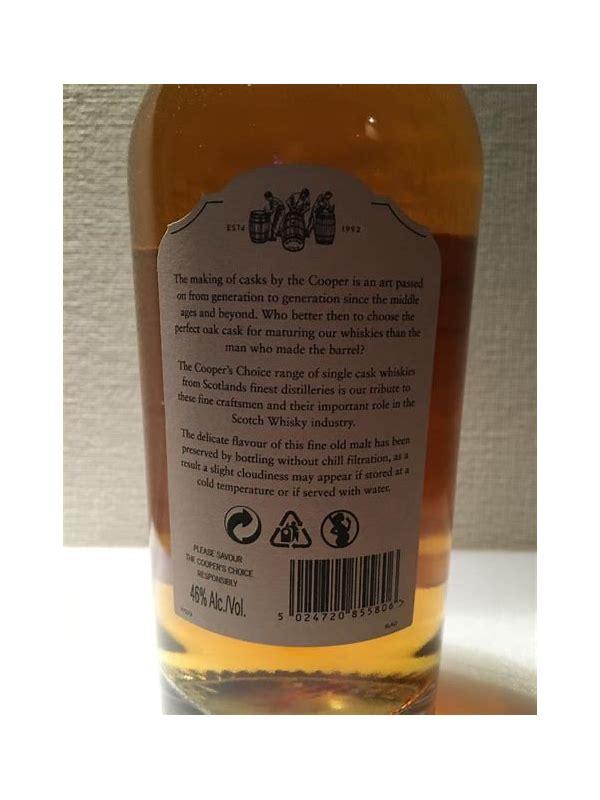 Bladnoch 1990 VM The Cooper's Choice