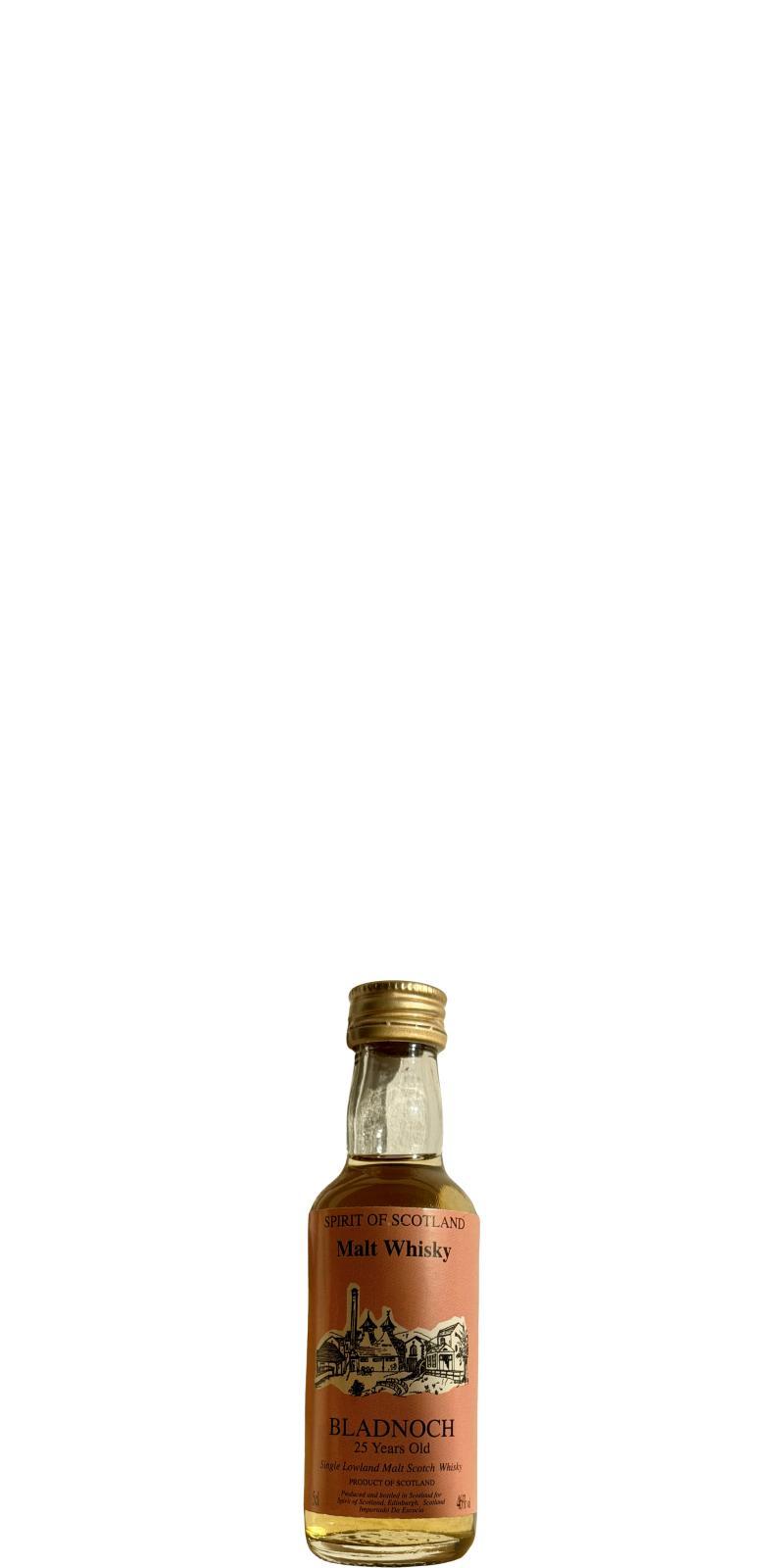 Bladnoch 25-year-old UD Spirit of Scotland - Miniature