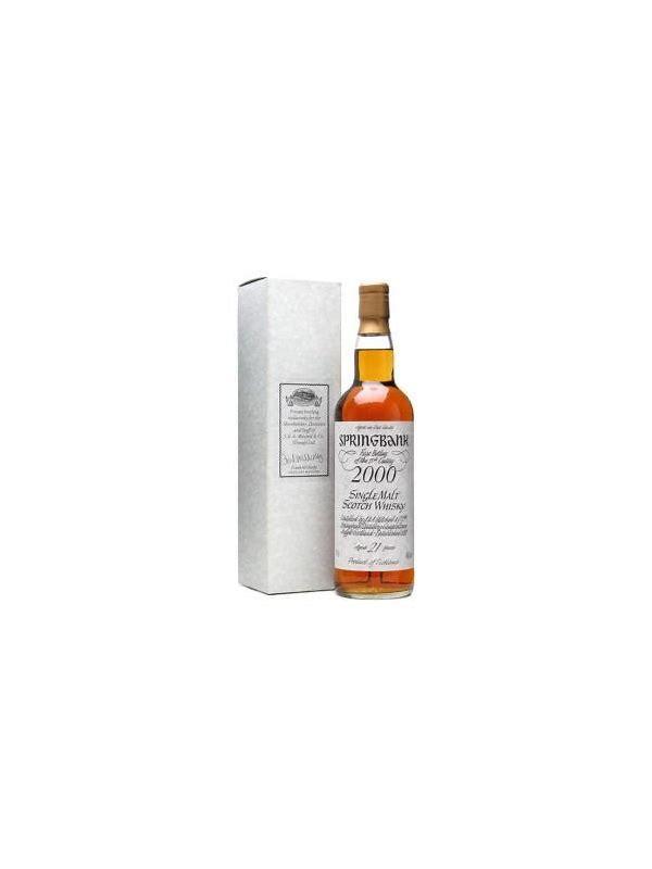 Springbank 21-year-old First Bottling in the 21st Century