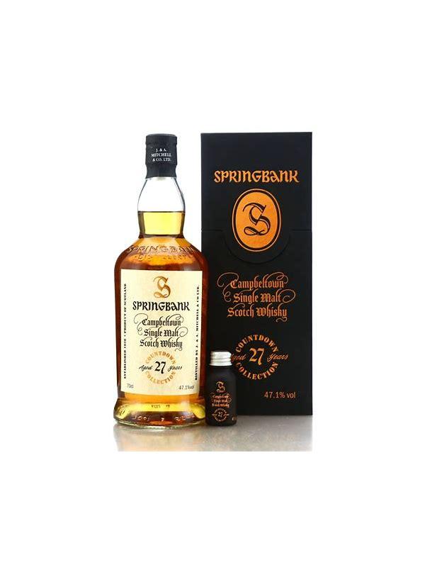 Springbank 27-year-old Countdown Collection