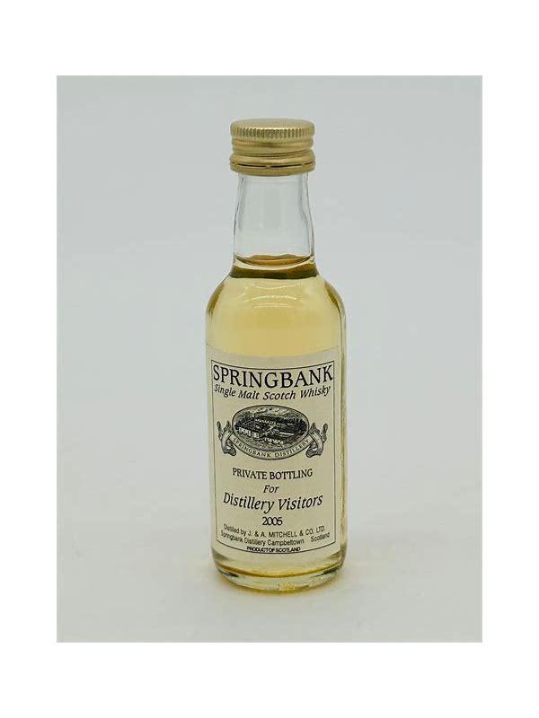 Springbank Distillery Visitors 2005