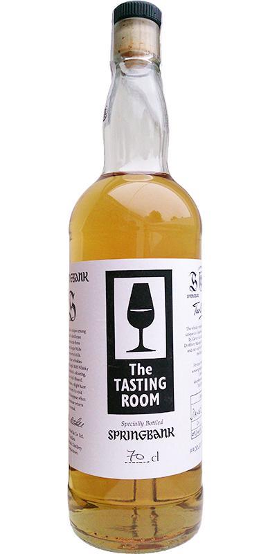 Springbank The Tasting Room Hand-filled at the distillery