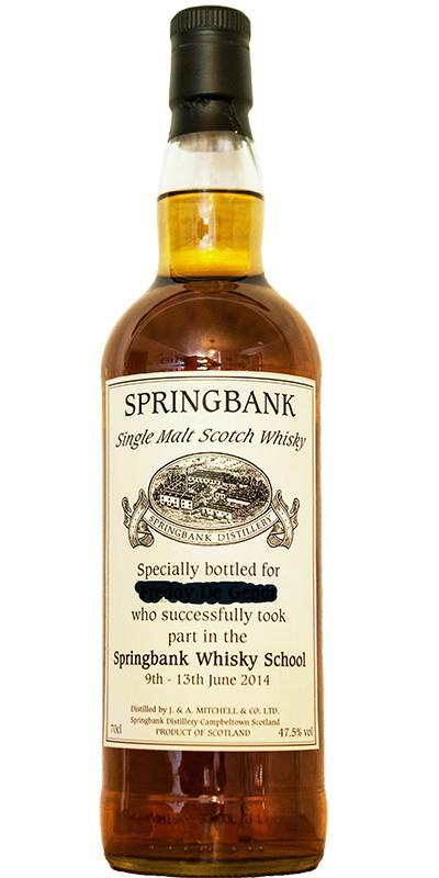 Springbank Whisky School 2014