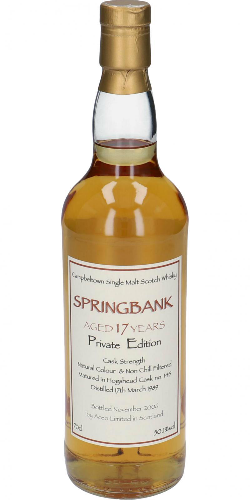 Springbank 1989 AcL