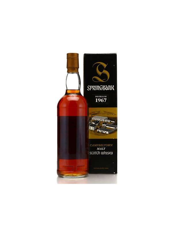 Springbank 1967 BA Raw Cask