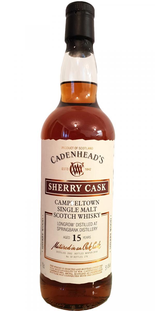 Longrow 2002 CA Wood Range - Sherry Cask