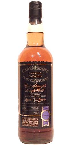 Springbank 1991 CA Authentic Collection