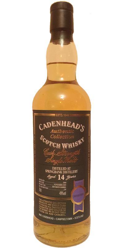 Springbank 2000 CA Authentic Collection