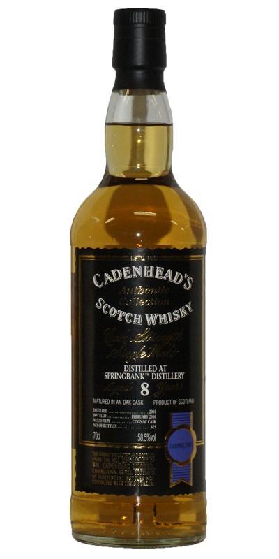 Springbank 2001 CA Authentic Collection