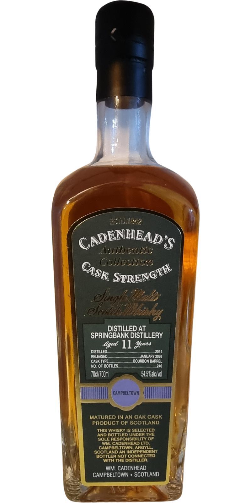 Springbank 2014 CA Authentic Collection