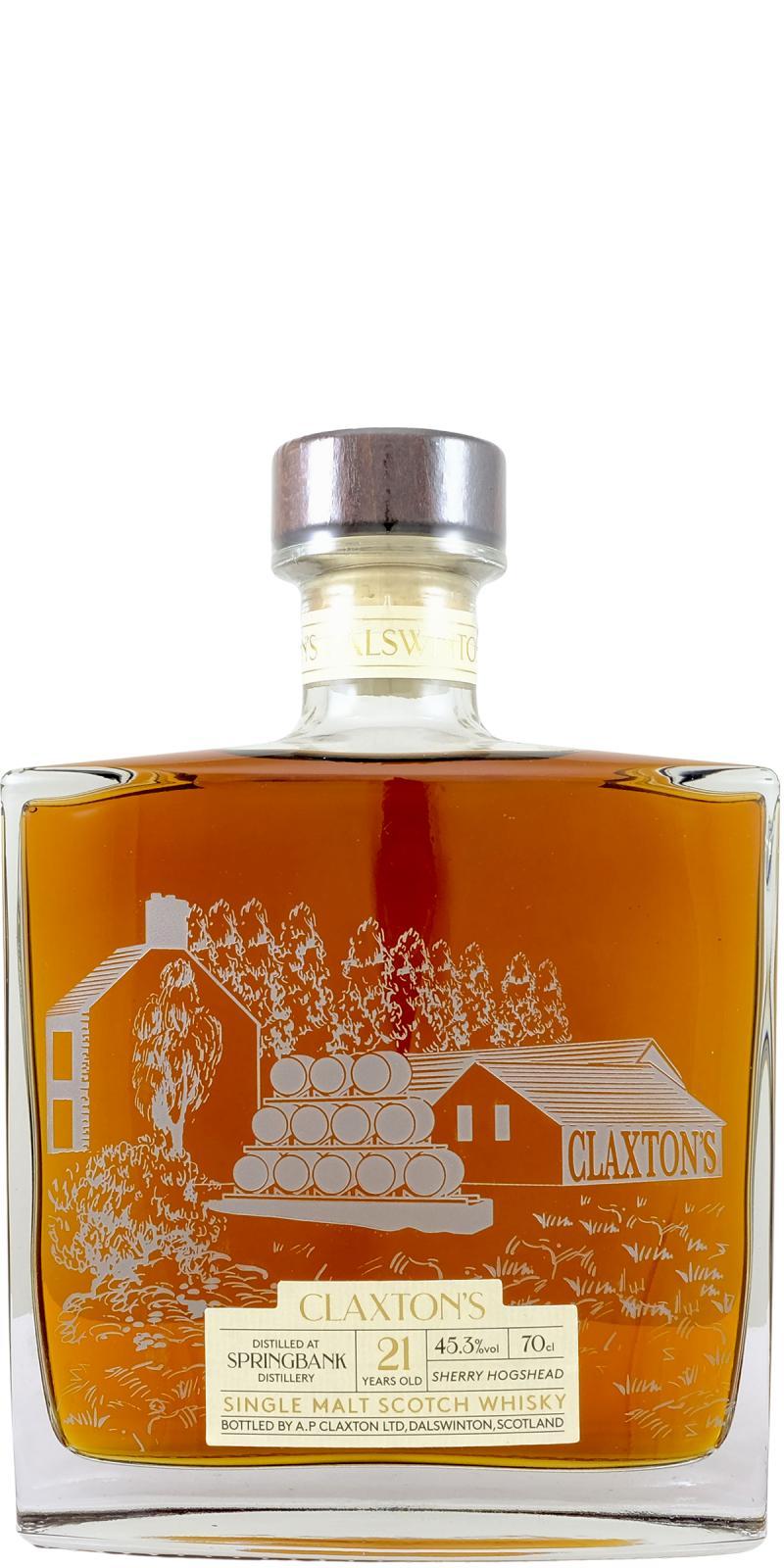 Springbank 1999 Cl Dalswinton Series