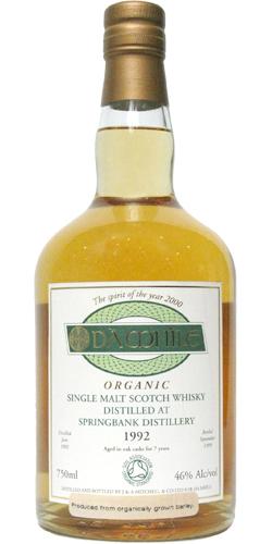 Springbank 1992 DMD Organic