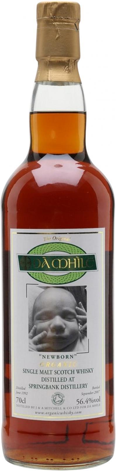 Springbank 1992 DMD Organic