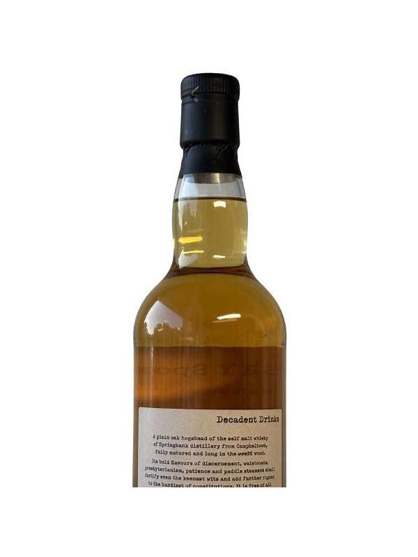 Springbank 1995 DeDr Whisky Sponge