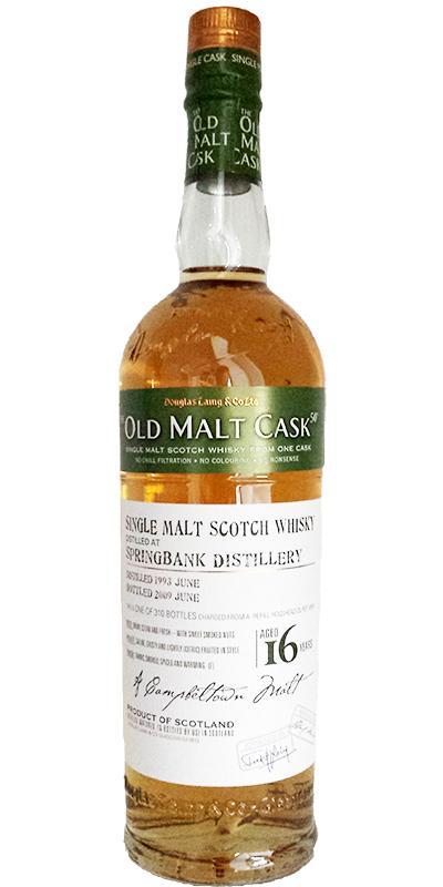 Springbank 1993 DL The Old Malt Cask