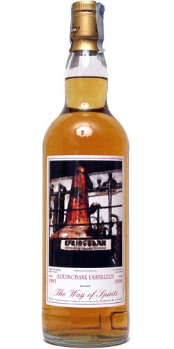 Springbank 1991 DT The Way of Spirits