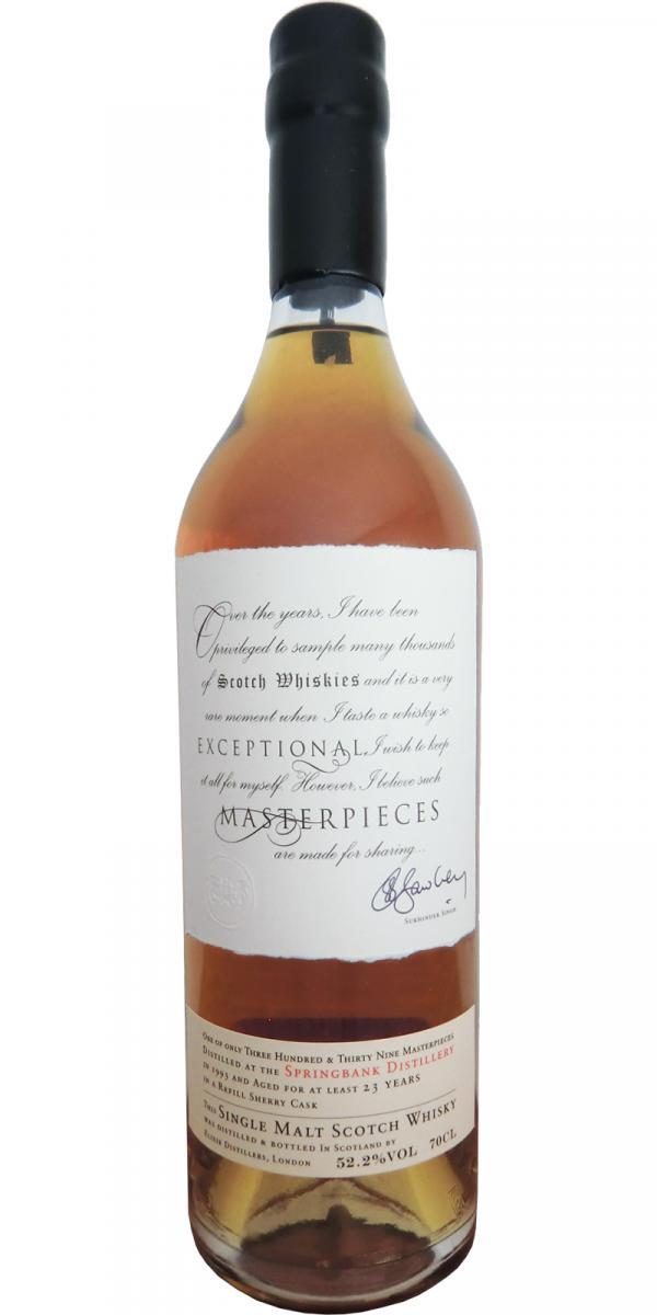 Springbank 1993 ElD Masterpieces