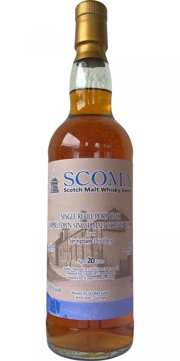 Springbank 1995 Gs Single Refill Port Cask