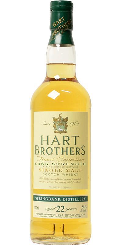Springbank 1993 HB Finest Collection - Cask Strength