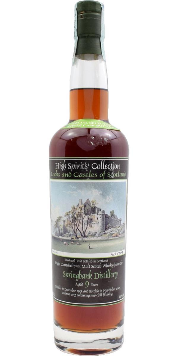 Springbank 1995 HSC Lochs and Castles of Scotland No 14