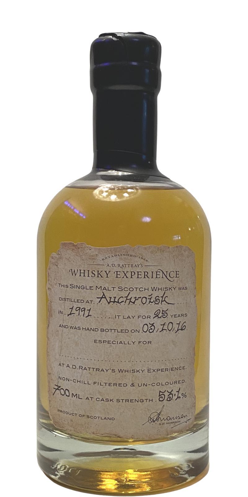 Auchroisk 1991 DR Whisky Experience