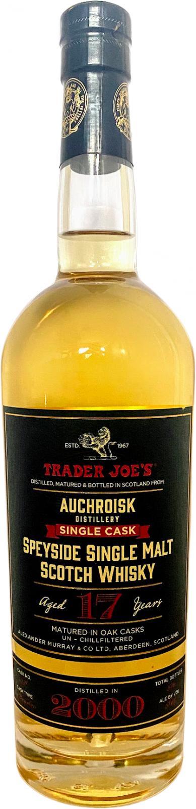 Auchroisk 2000 AMC Trader Joe's Single Cask