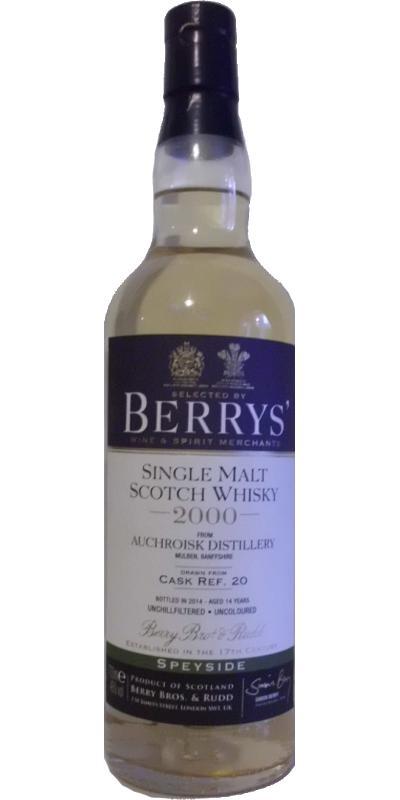 Auchroisk 2000 BR Berrys'