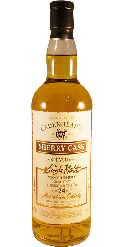 Auchroisk 1989 CA Wood Range - Sherry Cask