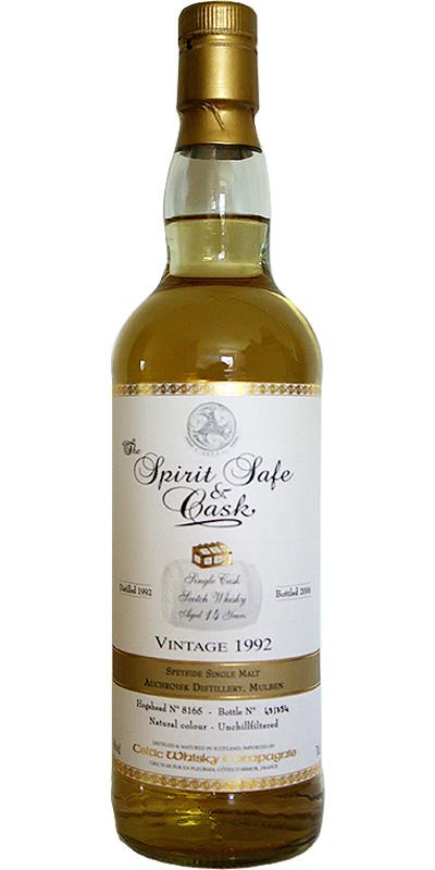 Auchroisk 1992 Cel The Spirit Safe & Cask