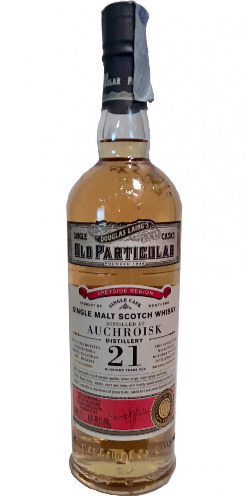Auchroisk 1997 DL Old Particular