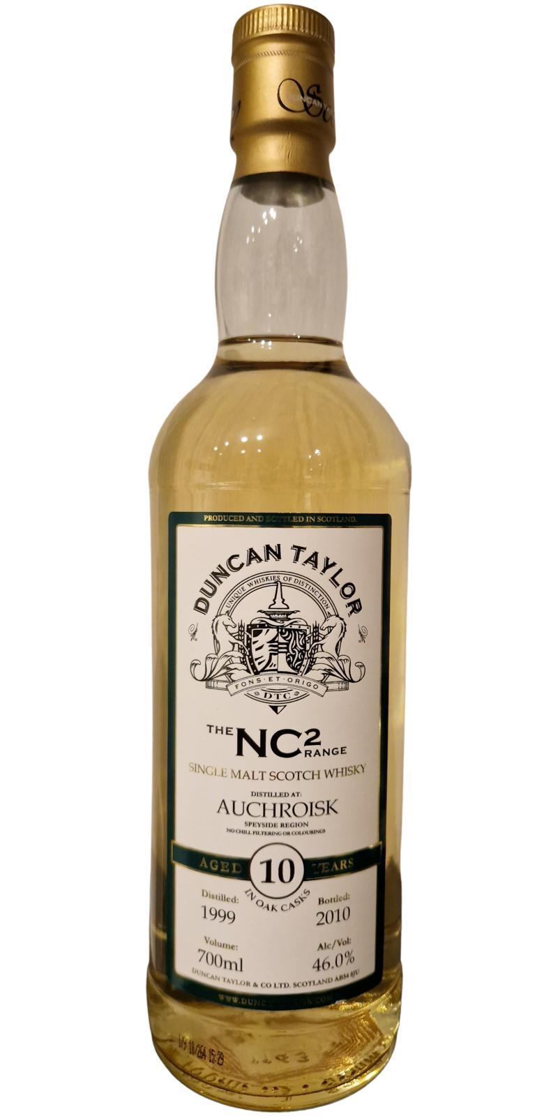 Auchroisk 1999 DT NC² Range