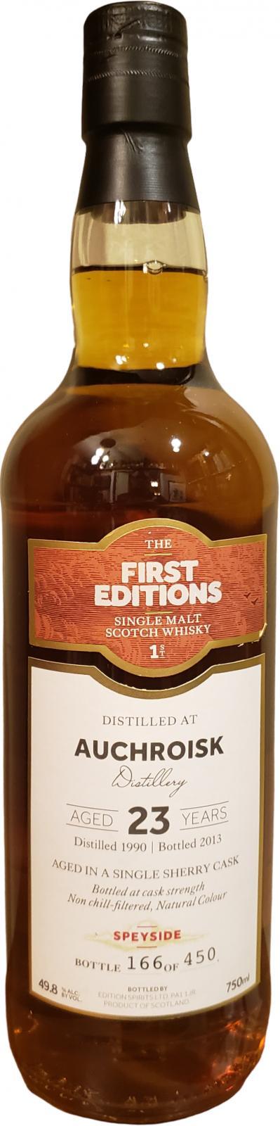 Auchroisk 1990 ED The First Editions