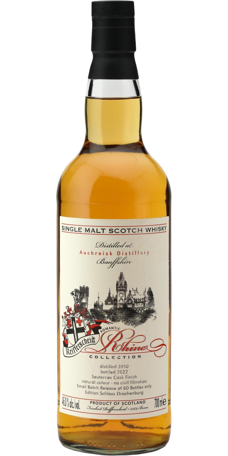 Auchroisk 2010 FR Romantic Rhine Collection - Edition Schloss Drachenburg