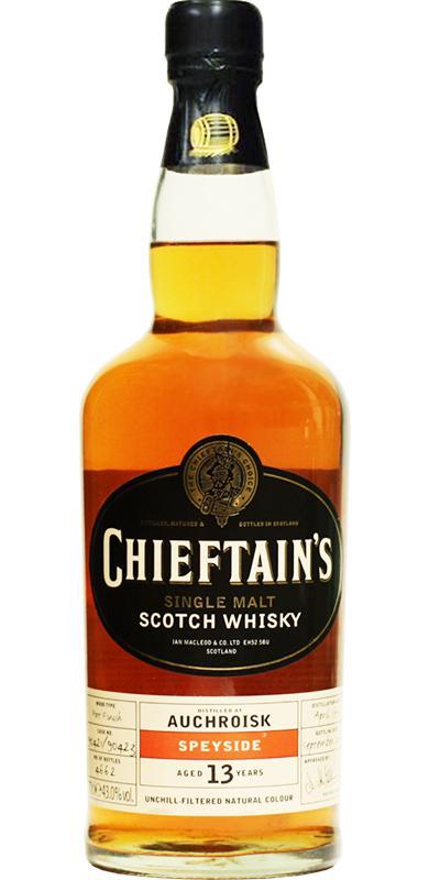 Auchroisk 1990 IM Chieftain's Choice