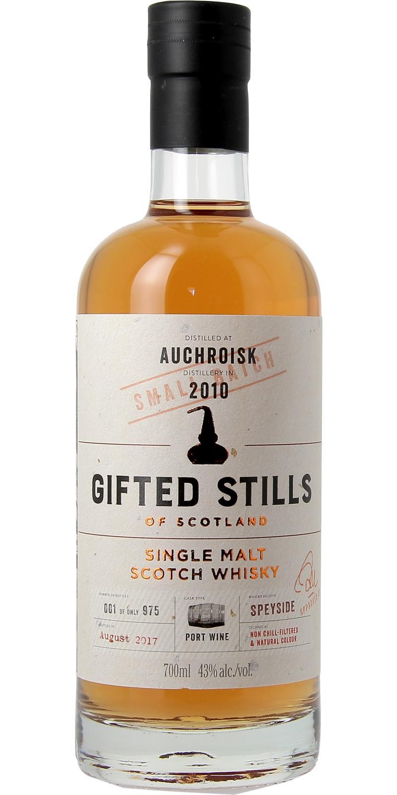 Auchroisk 2010 JB Gifted Stills