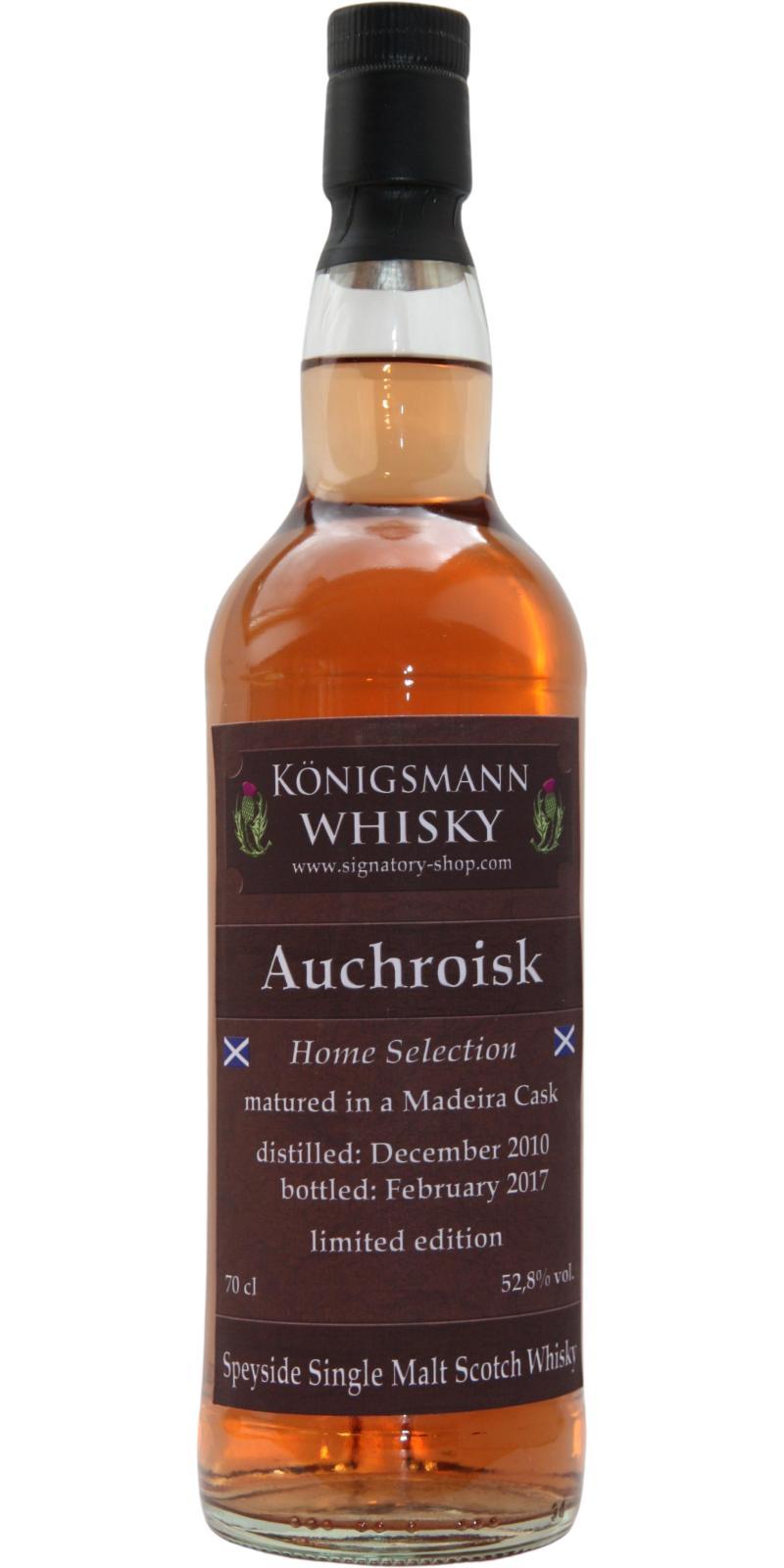 Auchroisk 2010 Km Home Selection