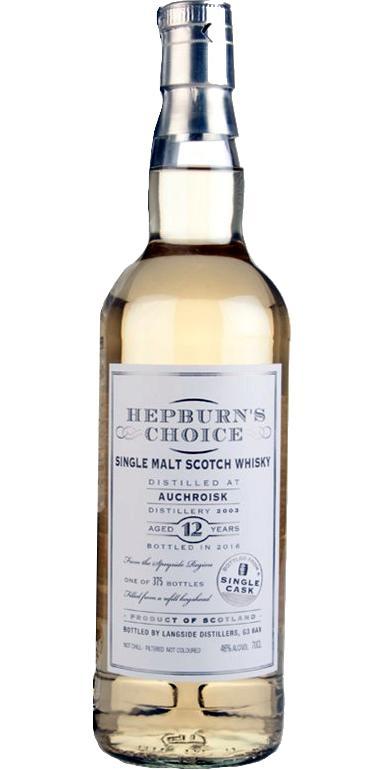 Auchroisk 2003 LsD Hepburn's Choice